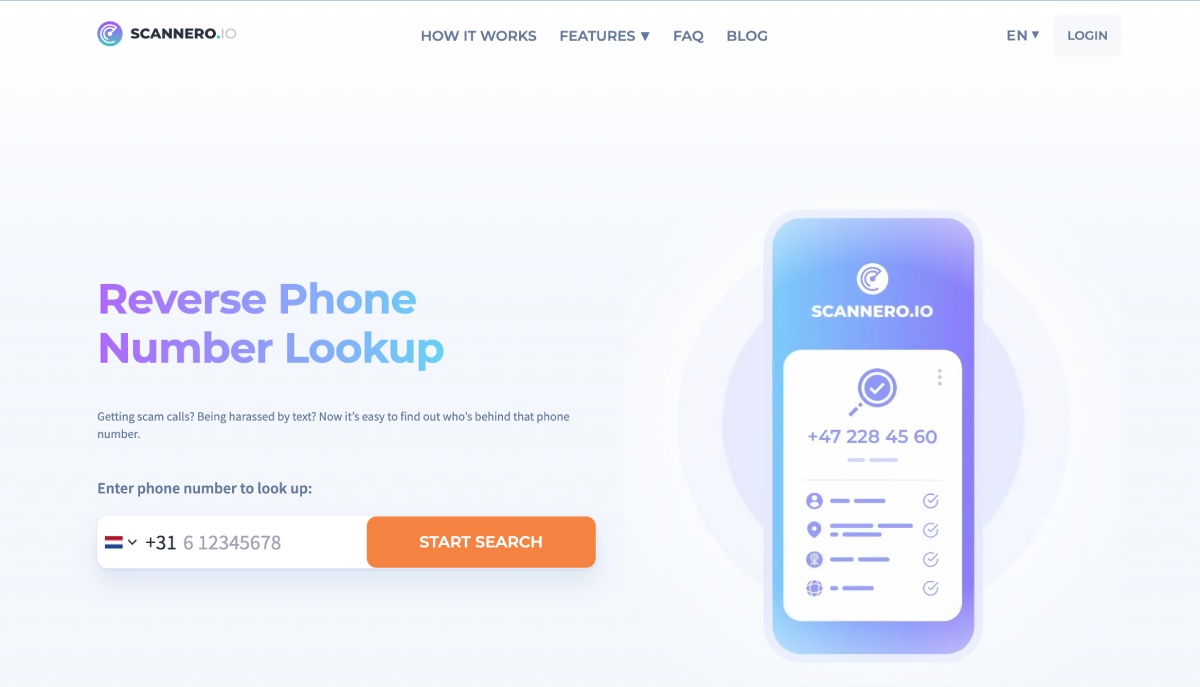 scannero phone number lookup